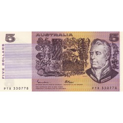 AUSTRALIA 5 DOLLARI 1985 FDS 